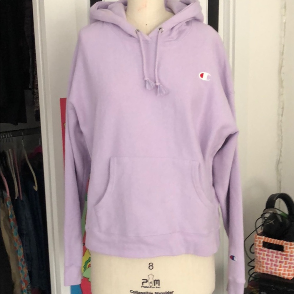 Purple Champion Hoodie